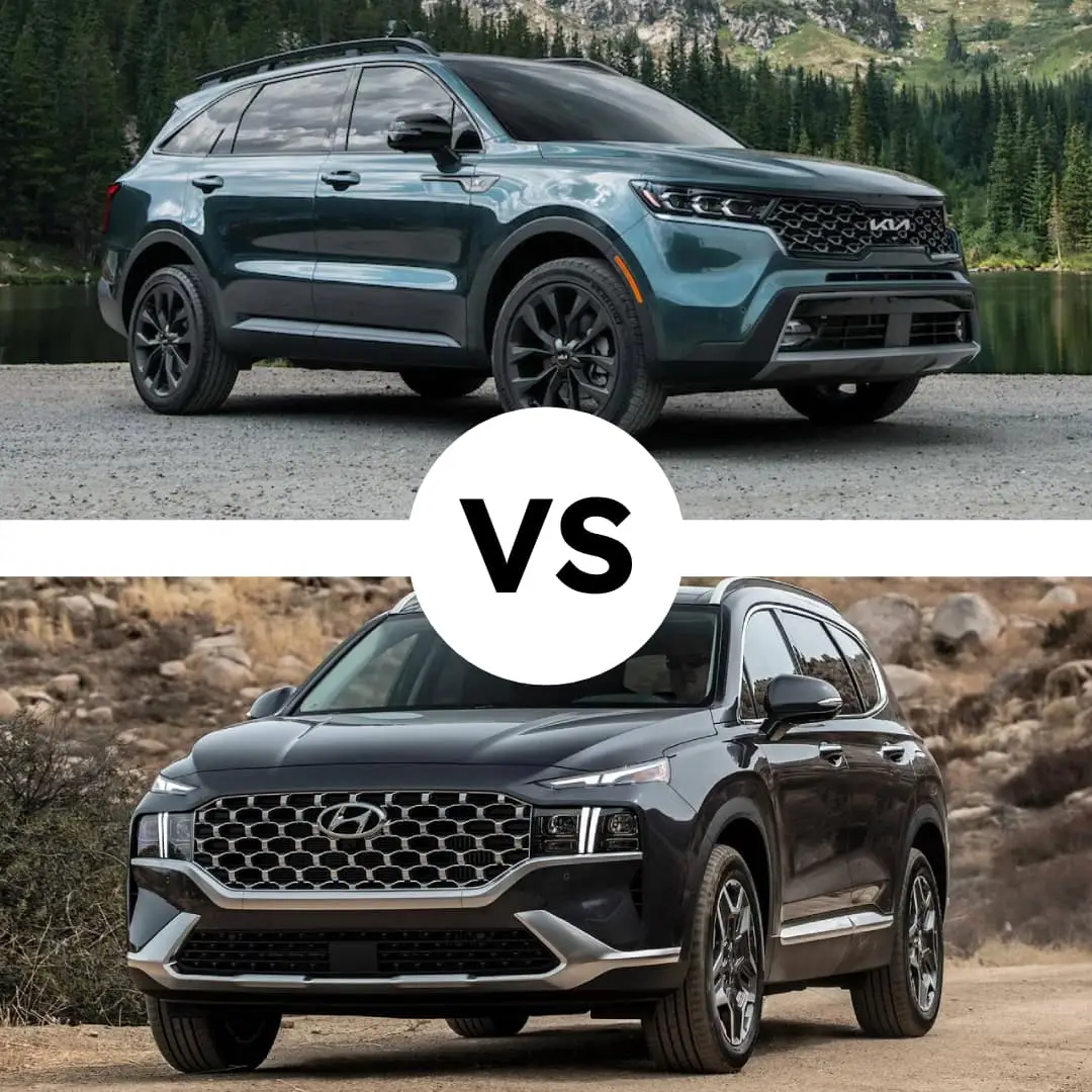 Hyundai Santa Fe Vs Kia Sorento Trim Levels Safety More