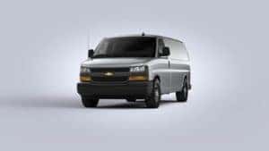2022 Chevrolet Express Cargo Van Silver Ice Metallic Exterior