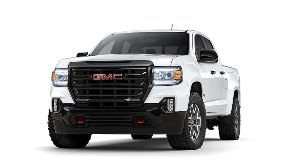 2022 gmc canyon crew cab white