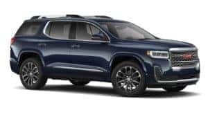 2022 gmc acadia midnight blue metallic