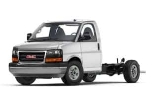 2022 GMC Savana Cutaway Summit White Exterior