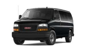 2022 GMC Savana Passenger Van Onyx Black