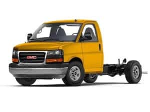 2022 GMC Savana Cutaway Wheatland Yellow Exterior