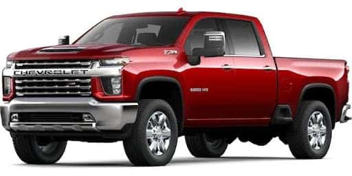 2022 Chevy Silverado HD Cherry Red Tintcoat