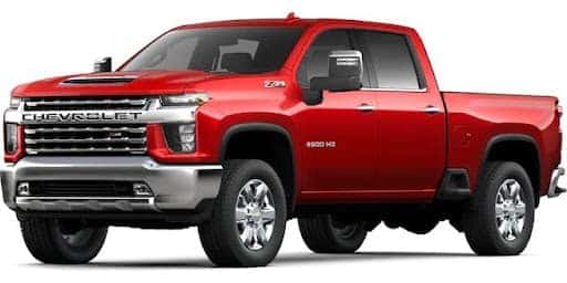 2022 Chevy Silverado HD Red Hot
