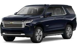 2022 Chevy Tahoe Midnight Blue Metallic