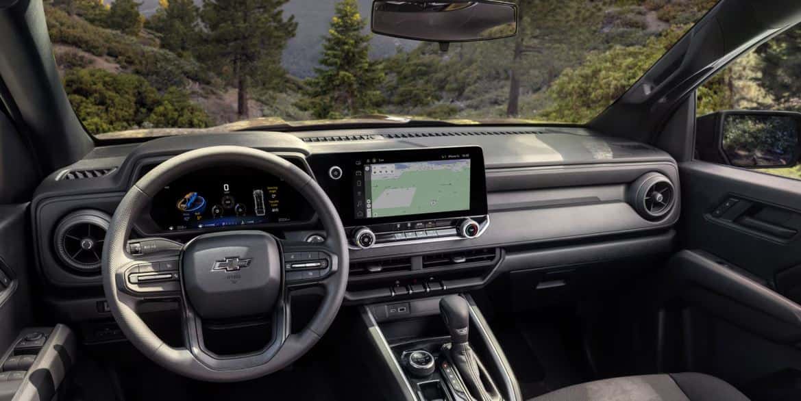 2025 Chevy colorado Interior comfort