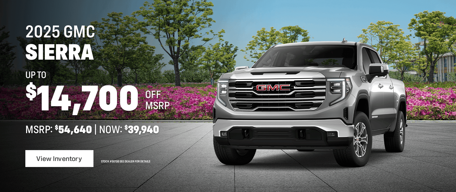 2025 GMC Sierra up to $14,700 off MSRP