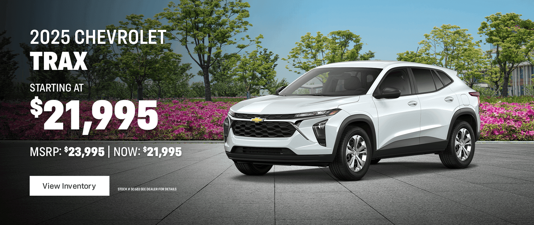 2025 Chevrolet Trax starting at $21,995