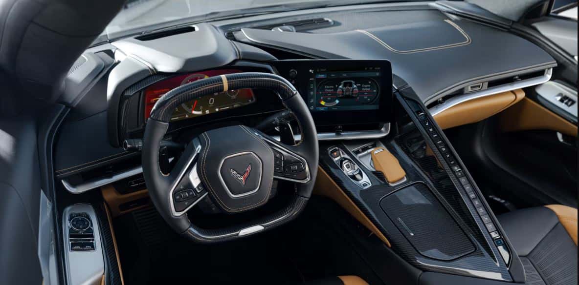 Interior 2025 Chevy Corvette E- Ray