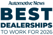 Best Dealerships to work for 2026