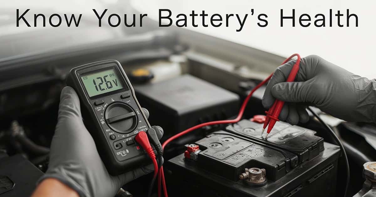 how to check car battery