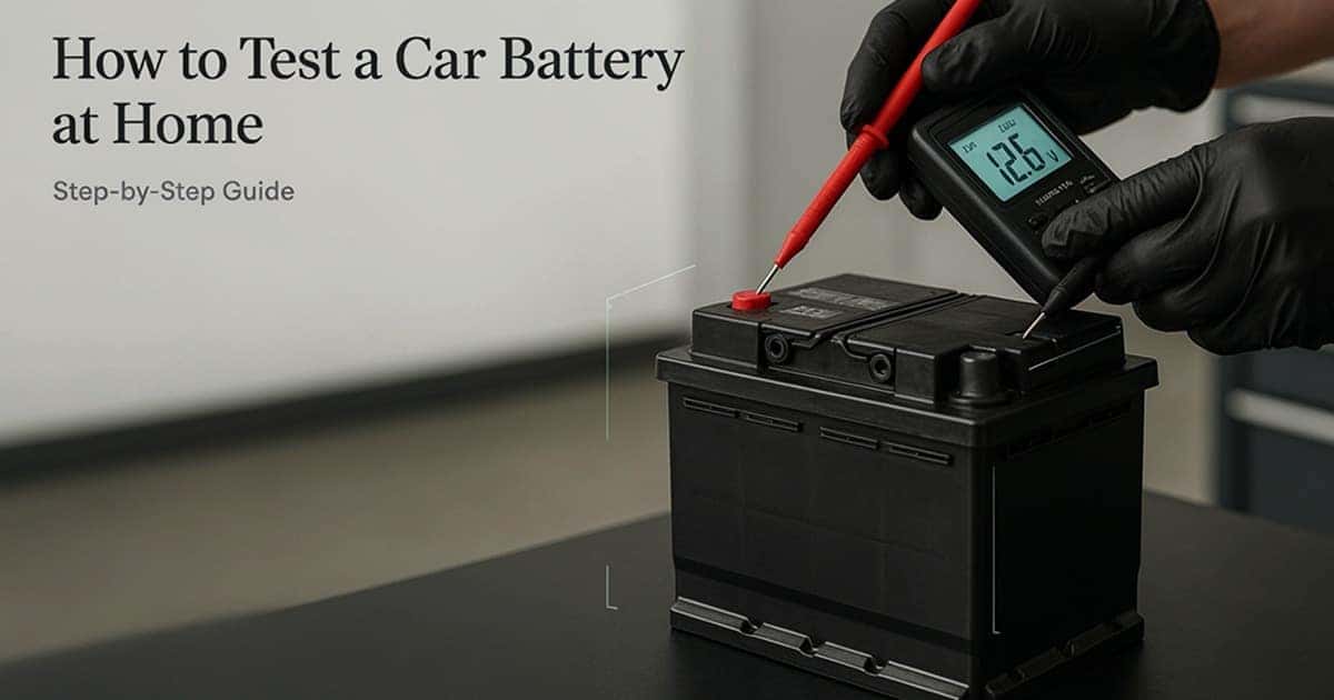 How to Test a Car Battery: Step-by-Step Guide