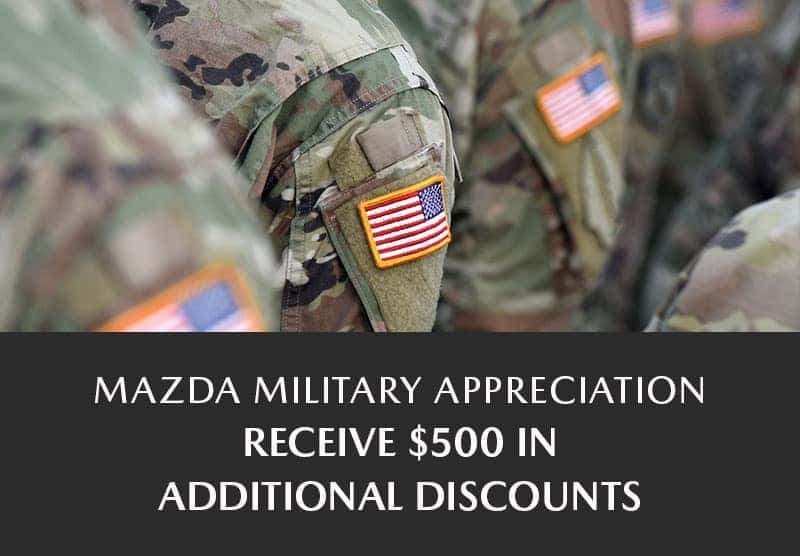 MAZDA MILITARY APPRECIATION PROGRAM