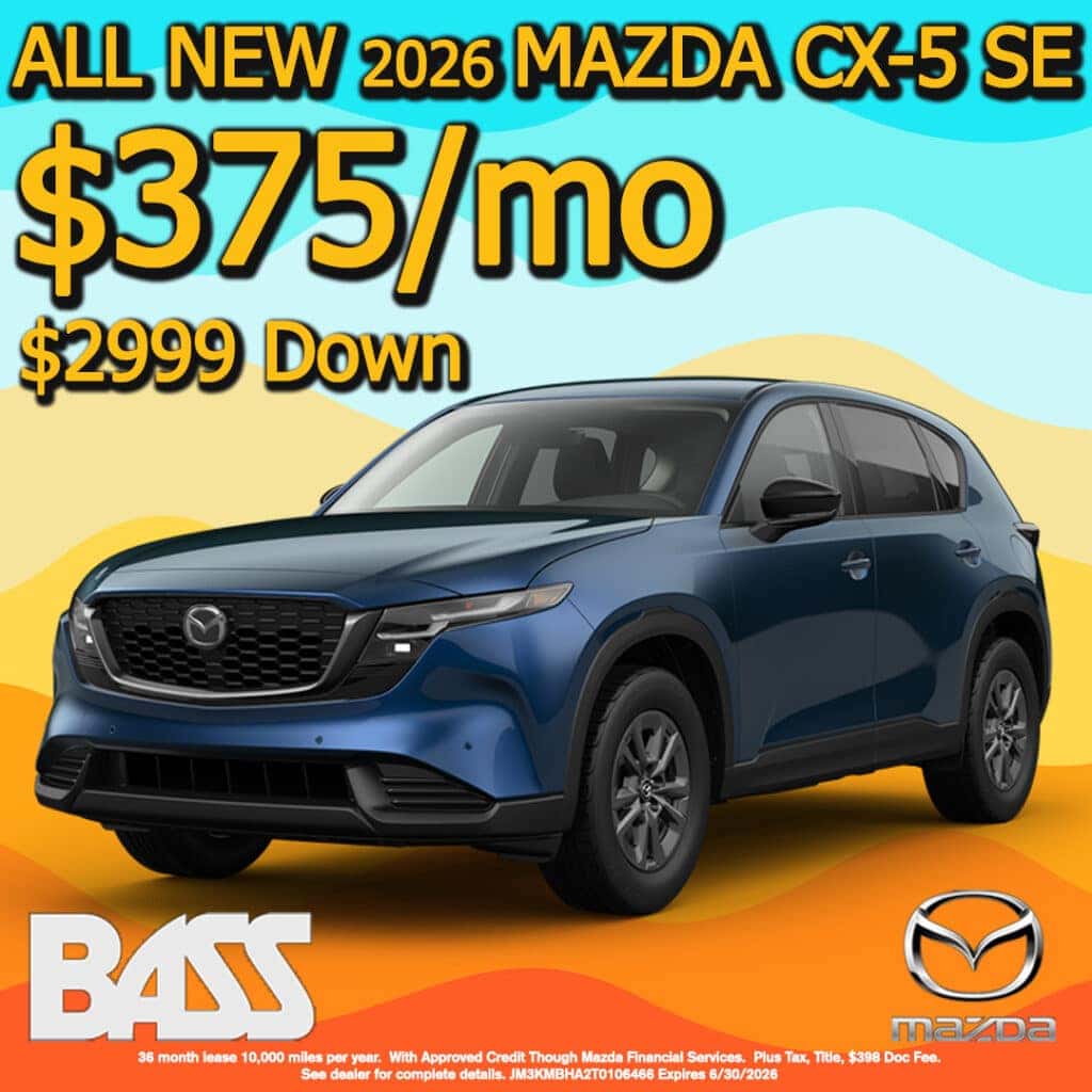 2026 Mazda CX-5 SE – Summer Lease Offer