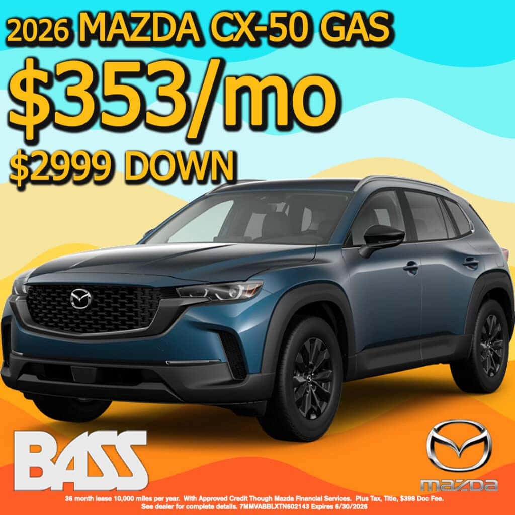 2026 Mazda CX-50 GAS – June Lease Offer