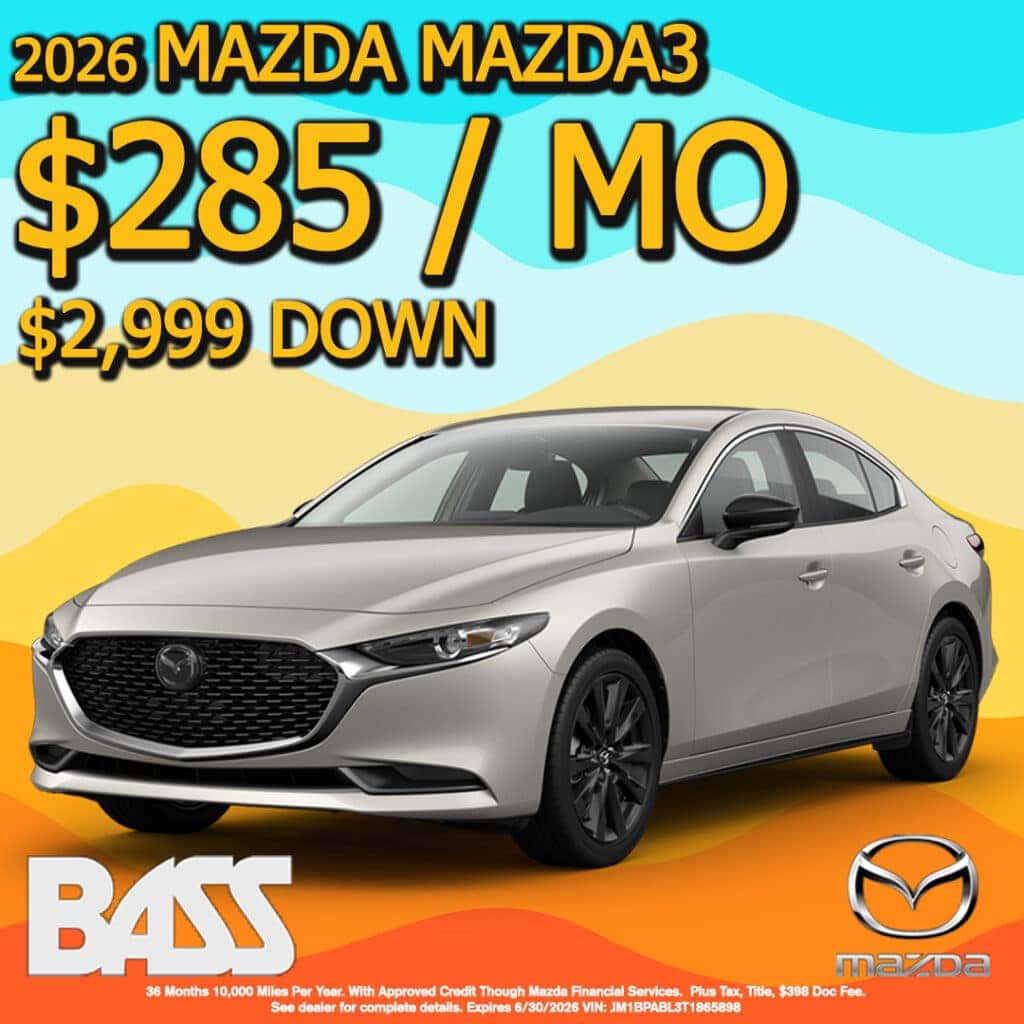 2026 Mazda3 – Summer Driving Starts Here