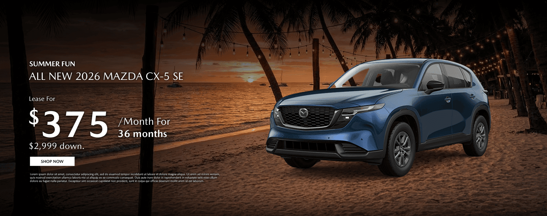 ALL NEW 2026 MAZDA CX-5 SE