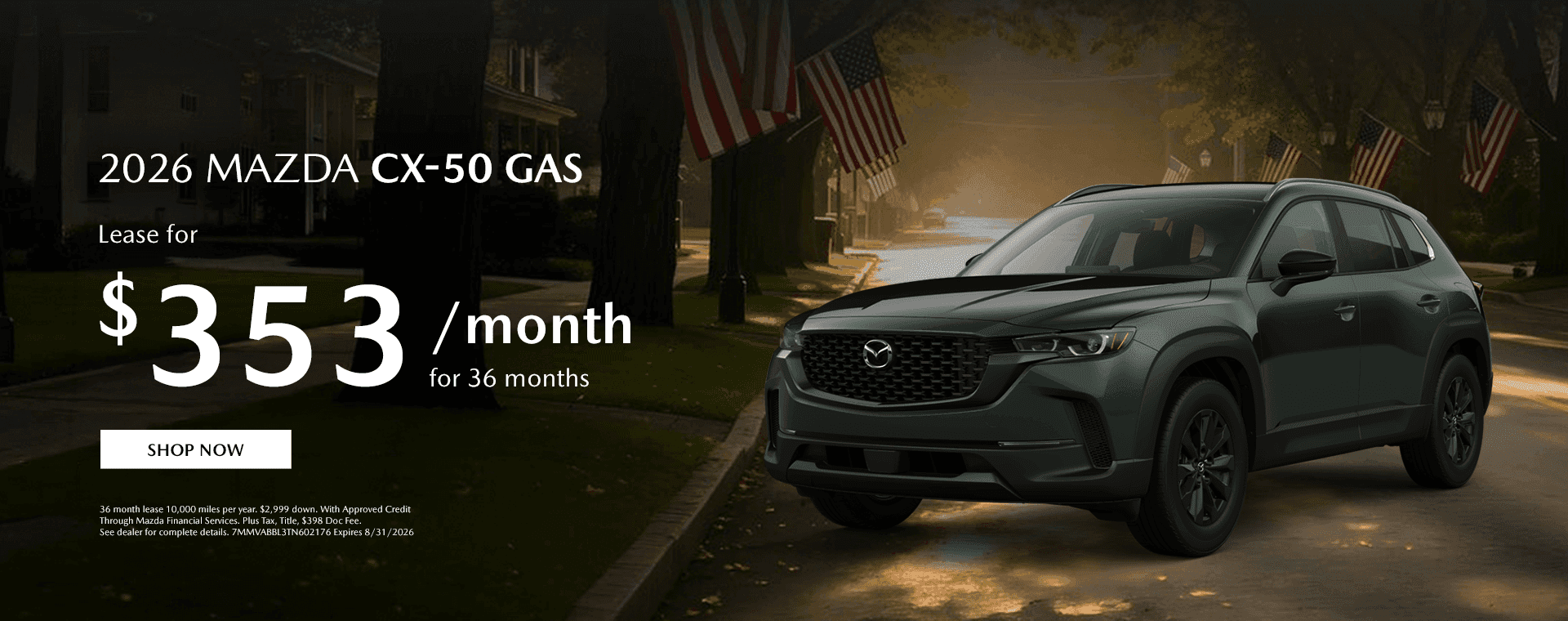 2026 MAZDA CX-50 GAS