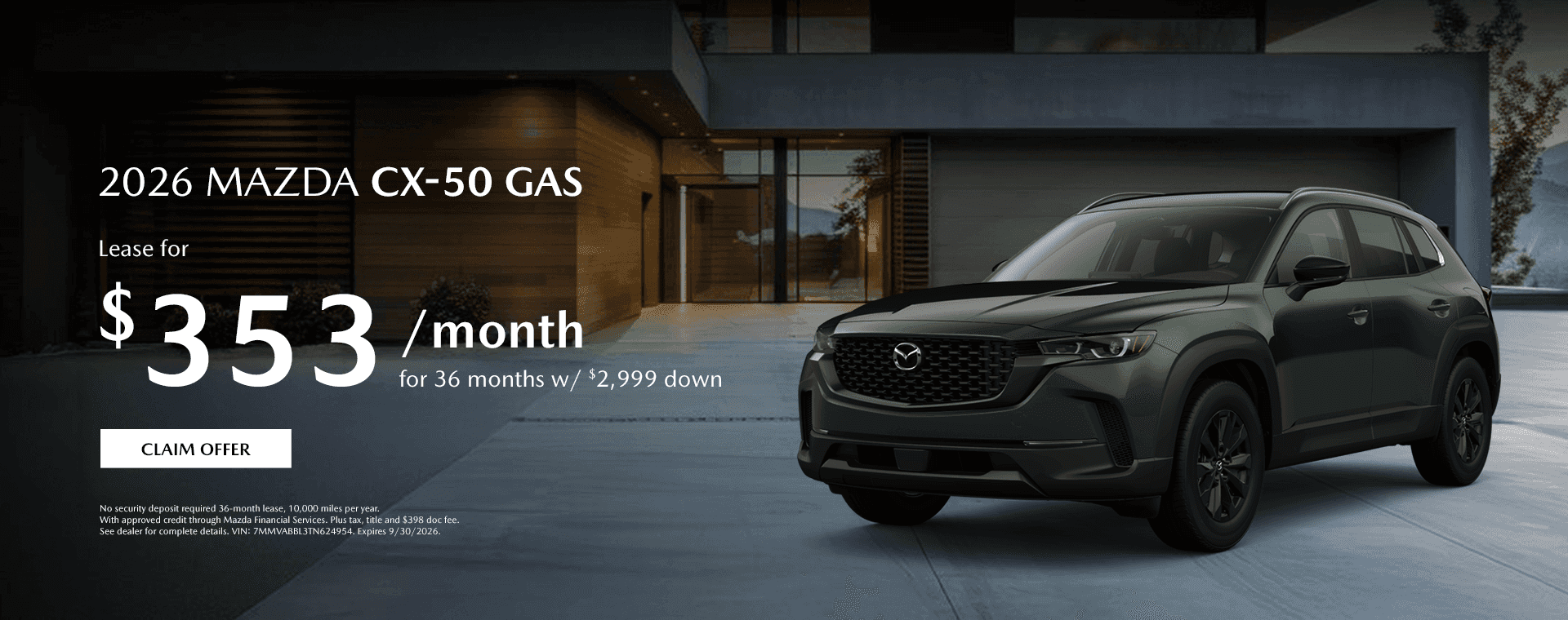 2026 MAZDA CX-50 GAS