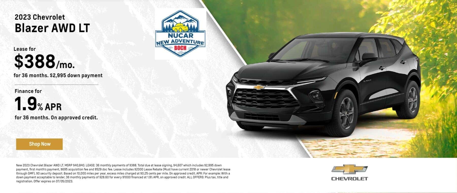 Boch Chevrolet_Boch Chevrolet &#8211; June_June Ad Background_1800x760_website_3gnkbhr41ps185242_1800 x 760_2023_chevrolet_blazer_awd lt__2