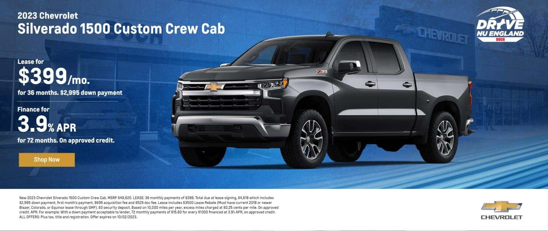Boch Chevrolet_September _Boch Chevy_1800x760_website_3gcpdbek6pg234108_1800 x 760_2023_chevrolet_silverado 1500_custom crew cab__2