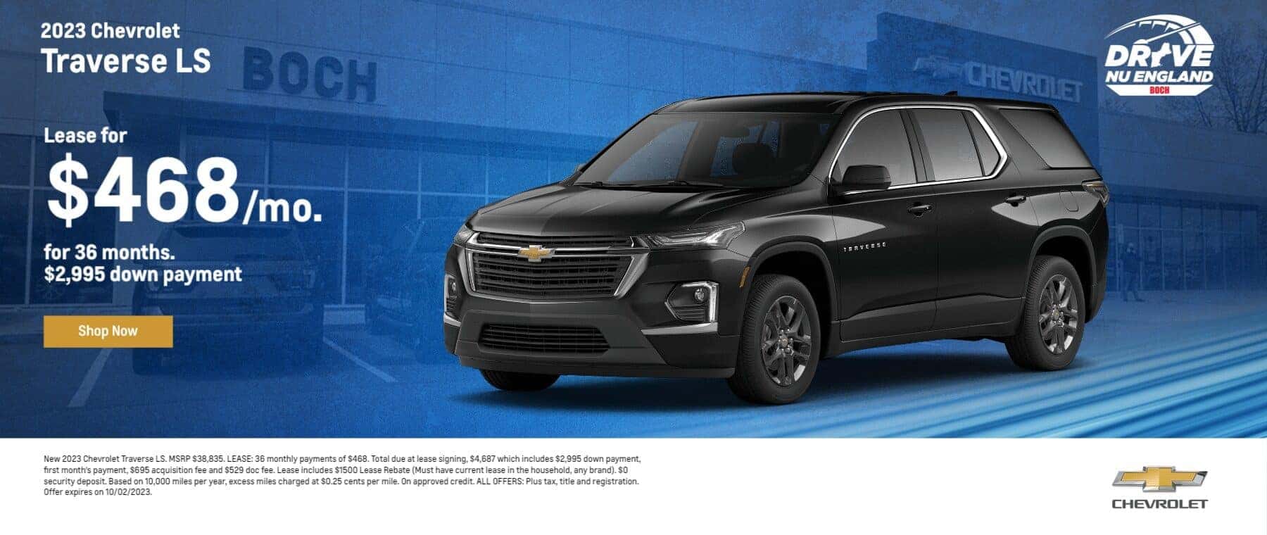 Boch Chevrolet_September _Boch Chevy_1800x760_website_1gnevfkw6pj307387_1800 x 760_2023_chevrolet_traverse_ls__1