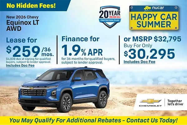 New 2026 Chevrolet Equinox 