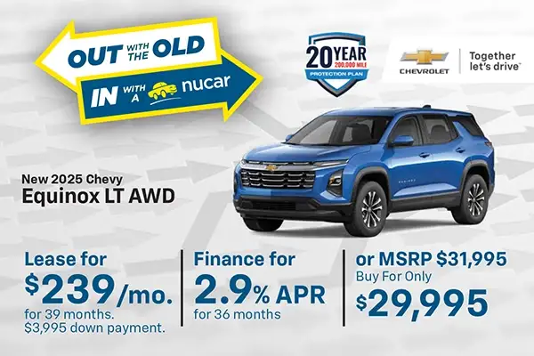 New 2025 Chevrolet Equinox LT AWD Special