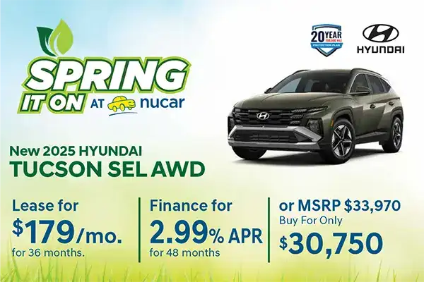 New 2025 Hyundai Tucson SEL AWD
