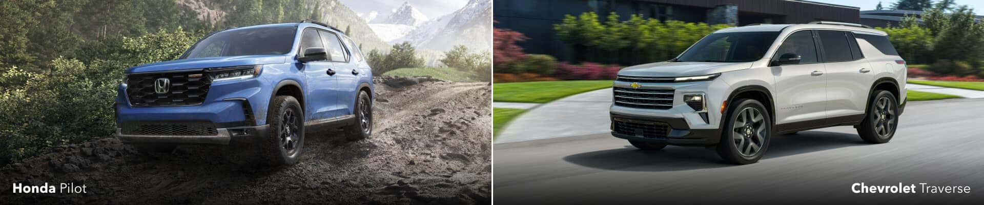 Honda Pilot vs. Chevy Traverse