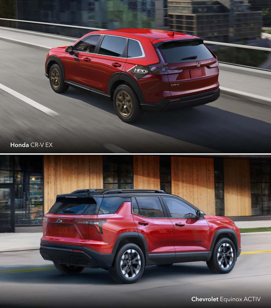 2025 CR-V vs. Equinox Performance