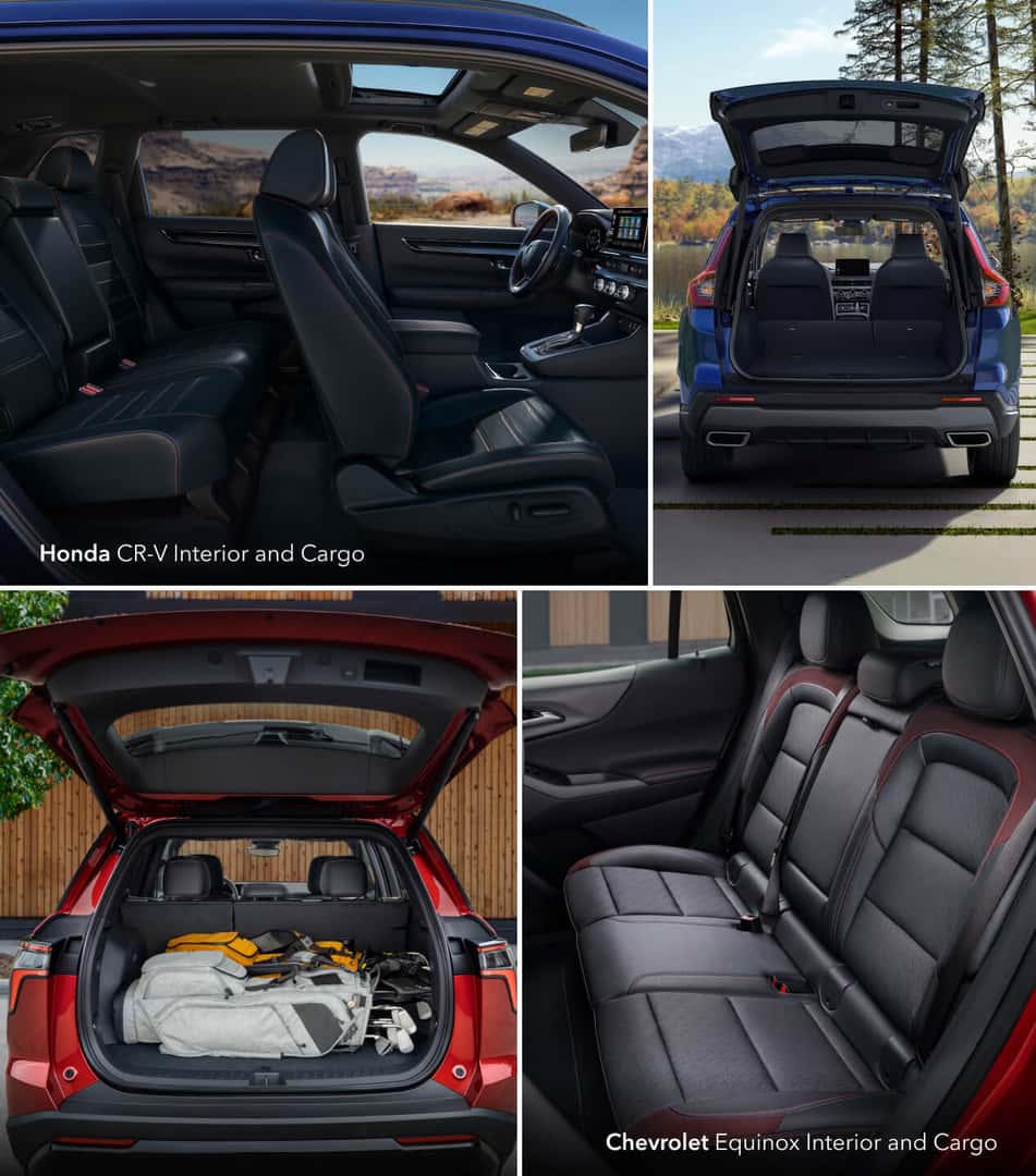 Honda CR-V vs. Chevy Equinox Interior