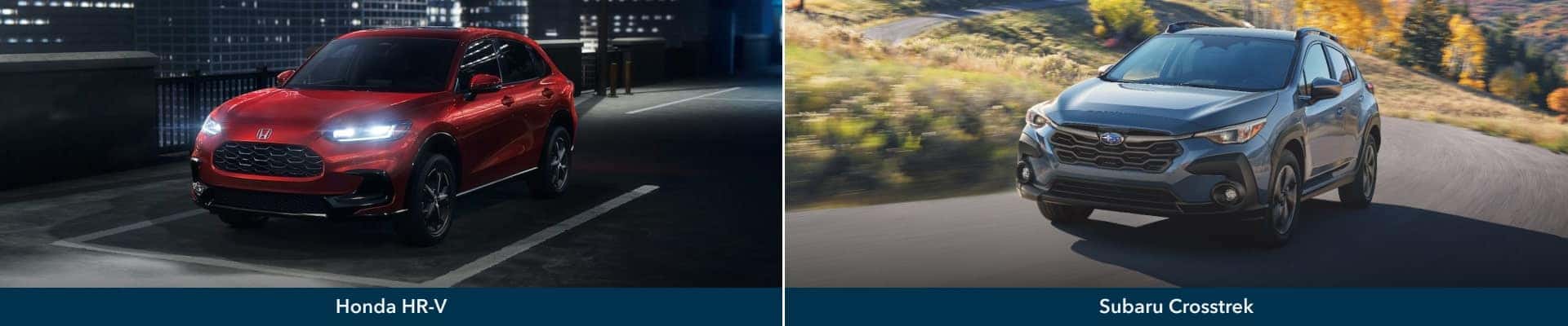 Honda HR-V Vs. Subaru Crosstrek