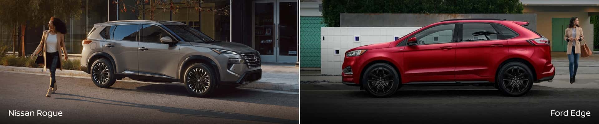 Nissan Rogue Vs. Ford Edge