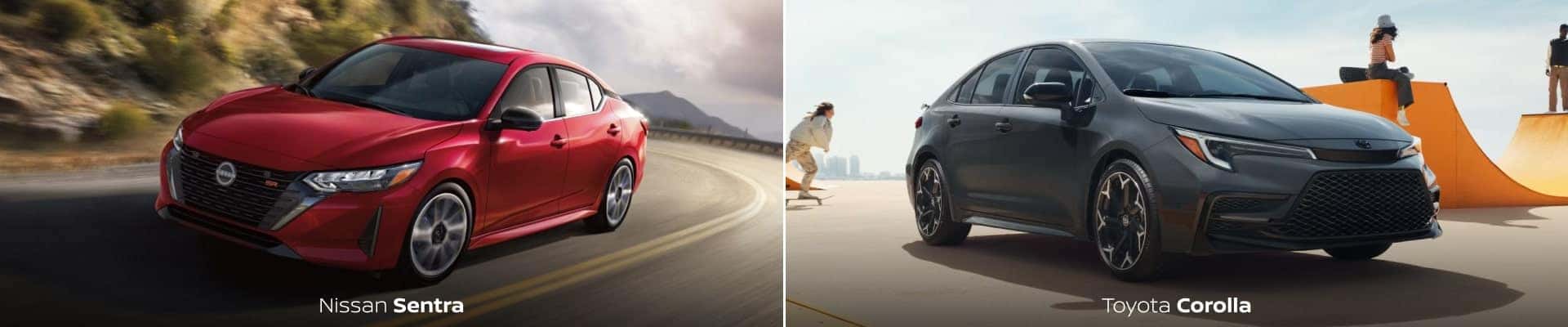 2025 Nissan Sentra vs. Toyota Corolla