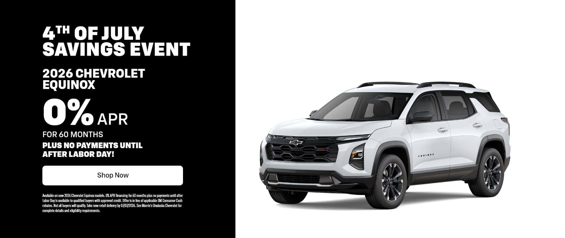 Equinox June Offer
