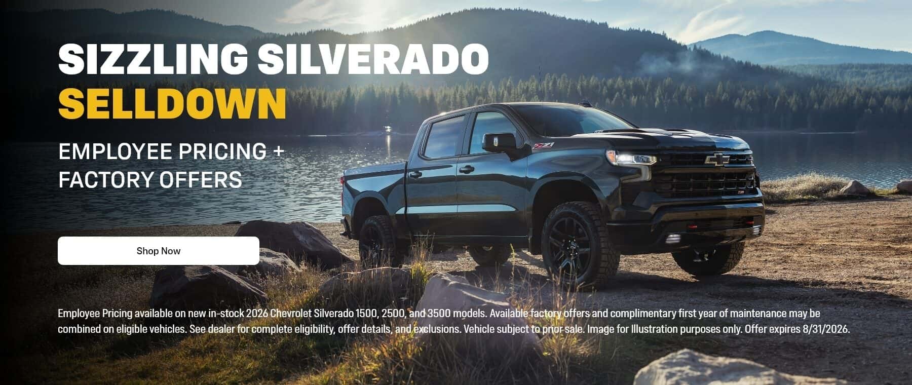 Silverado Selldown | August
