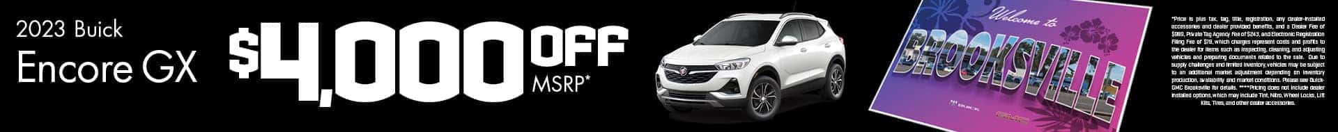 Buick Encore GX Offer