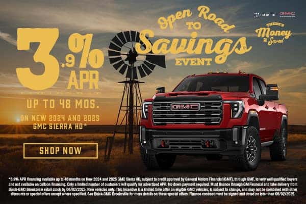 3.9% APR for 48 Months on New 2024 and 2025 GMC Sierra HD*