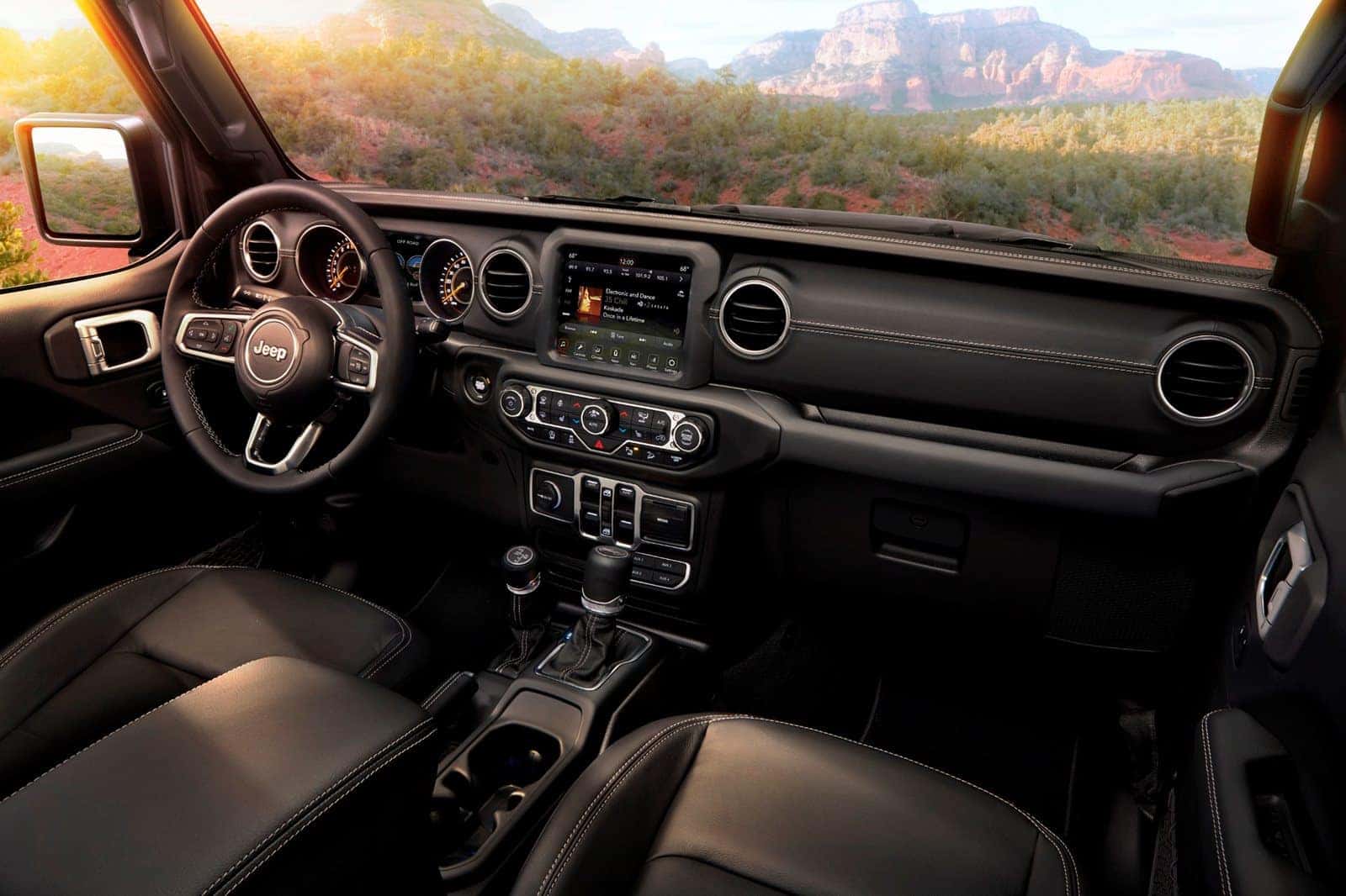 A look inside the 2025 Jeep Wrangler