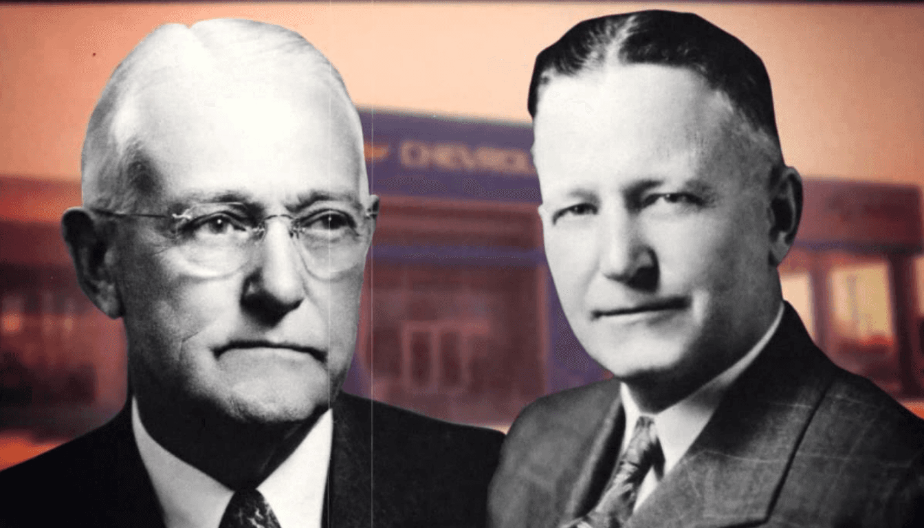 Frank and Clarence Covert historic portrait