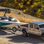 2020-Jeep-Gladiator-towing-a-boat