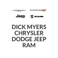 Dick Myers Chrysler Dodge Jeep Ram | Harrisonburg, VA, Cars