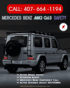 Mercedes Benz G63 SUV Jeep Safety