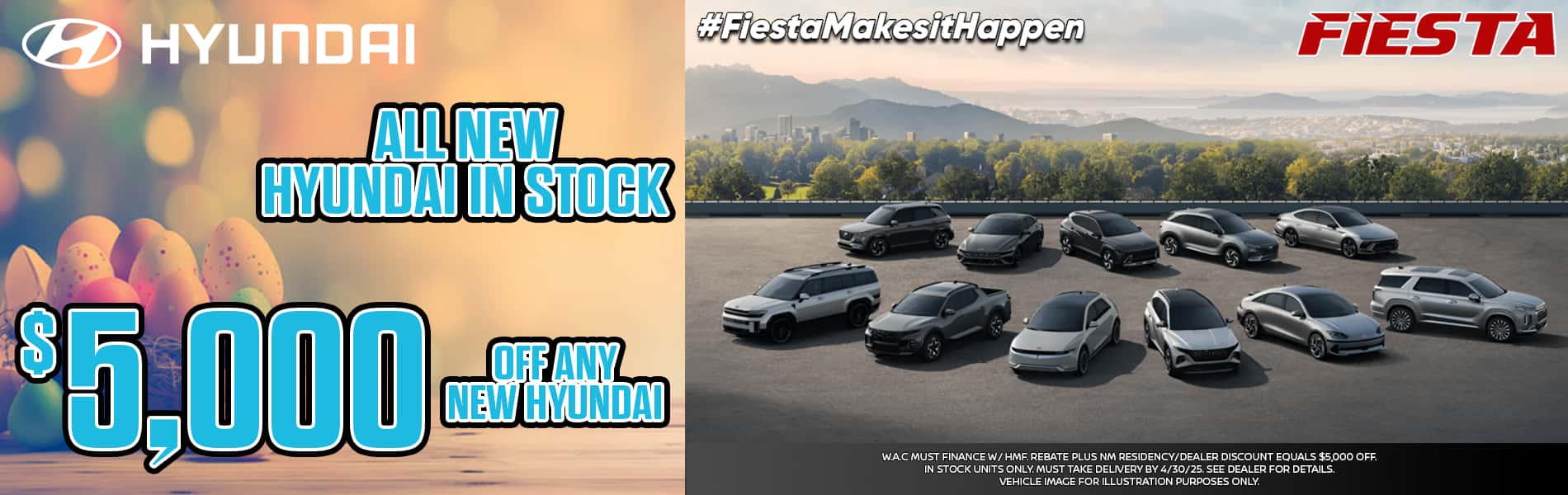 Fiesta Hyundai All New Models Offer