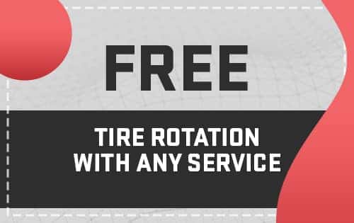 FREE Tire Rotation With ANY Service