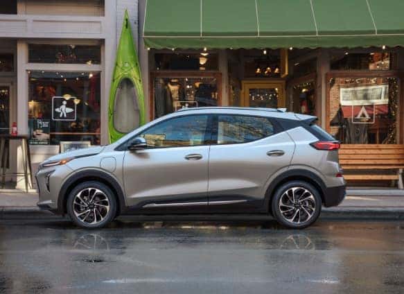 2022 Chevrolet Bolt EUV Parked in street