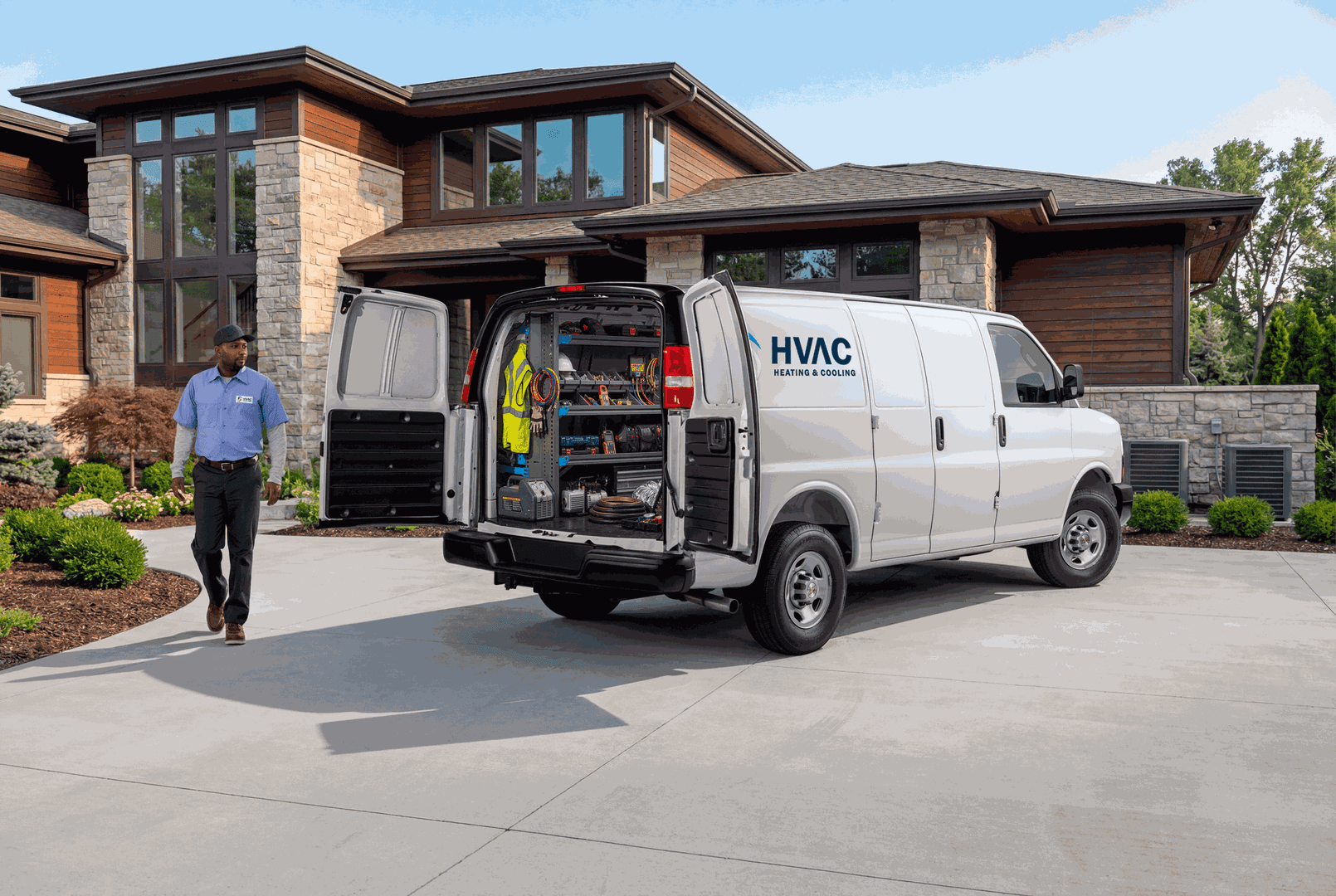 Chevrolet utility tech van