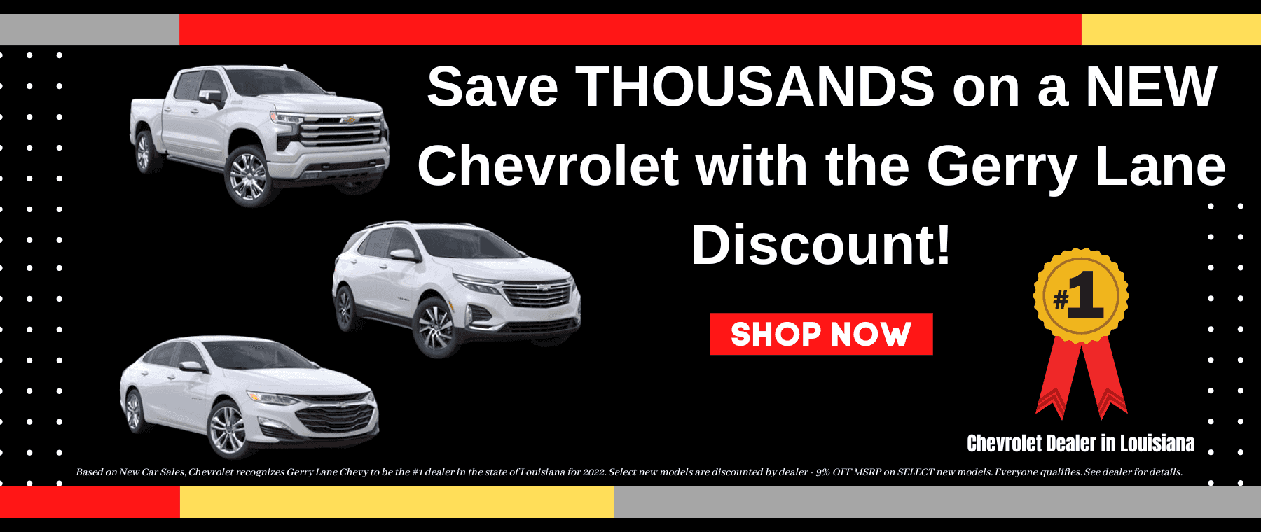 Gerry Lane Chevrolet | Used Car & New Chevy Dealer | Near Prairieville